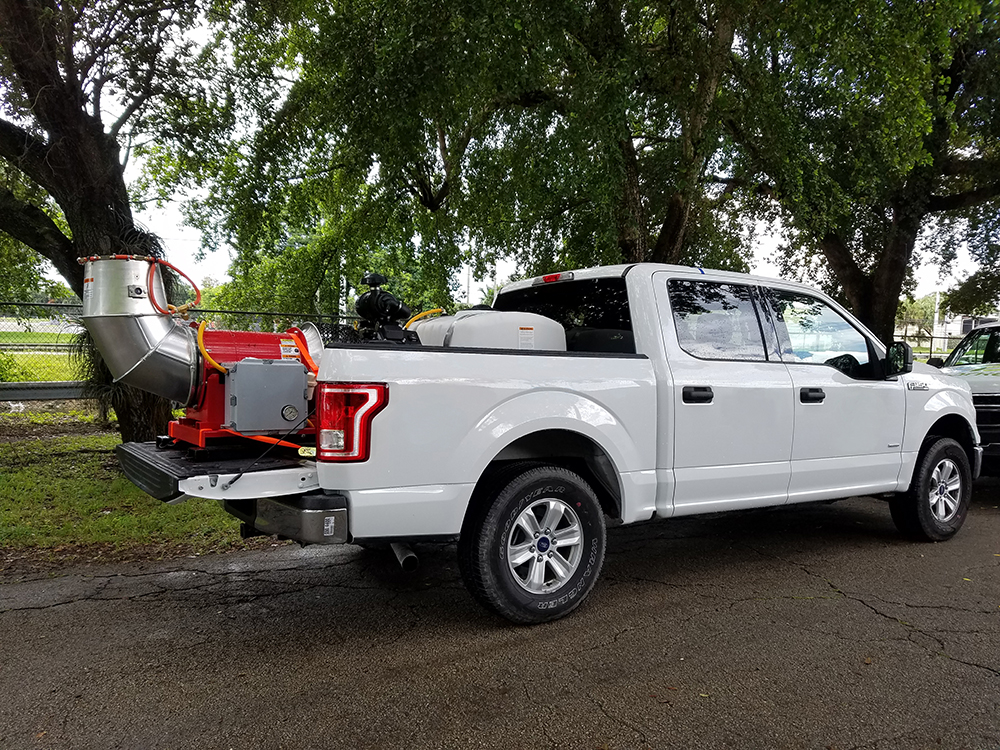 truck mosquito control larvicide 